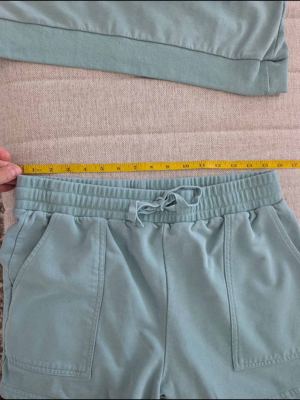 Merokeety 2 Piece Oversized Lounge Set Light Green | Size L - Picture 4 of 15